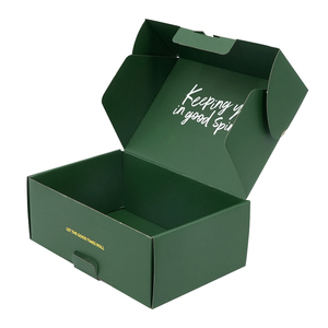 Papier ondulé de luxe, expédition postale, boîte à vêtements Logo personnalisé <span class=keywords><strong>prix</strong></span> plastification mate pour vêtements cadeau emballage cosmétique - Product Image 1