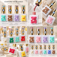 66 Couleurs – Kit de Vernis à Ongles Gel en Bouteille Ours, Marque Privée, Très Vendu, UV LED, Soak Off, Non Toxique, OEM, Sélection de Couleurs Gratuite
