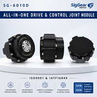 Module de moteur articulé intégré avec contrôle de vitesse 16 Nm 100 tr/min, actionneur de joint robotique à couple élevé pour robot humanoïde et automatisation