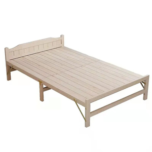 Kainice Tùy Chỉnh Thiết Kế Hiện Đại Duy Nhất Rắn Gỗ Gấp Giường Tiết Kiệm Không Gian Trẻ Em Của Phòng Ngủ Giường - Product Image 1