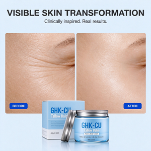 Baume hydratant pour le visage et le corps GHK Cu Tallow Balm Copper Tripeptide 1 Butylene Glycol Glycerin - Product Image 6