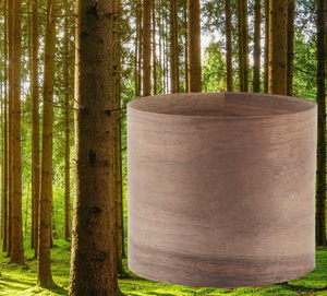 Plaque fine <span class=keywords><strong>de</strong></span> <span class=keywords><strong>placage</strong></span> en <span class=keywords><strong>bois</strong></span> massif <span class=keywords><strong>de</strong></span> <span class=keywords><strong>noyer</strong></span> noir d'Amérique du Nord et <span class=keywords><strong>de</strong></span> cerisier, matériau en copeaux <span class=keywords><strong>de</strong></span> <span class=keywords><strong>bois</strong></span> gravé au laser - Product Image 1