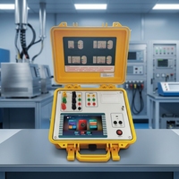 Testeur de classe d'efficacité énergétique des transformateurs ZKB506B S, instrument d'analyse de puissance de précision pour laboratoire et usine
