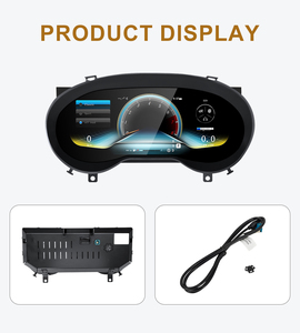 HFMidia pour Mercedes Benz Classe A W176 CLA C117 GLA X156 Tableau de bord LCD de voiture Instrument numérique 12,3 pouces Panneau QLED Système Linux - Product Image 6