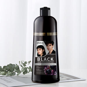 Tinte para el Cabello a Base de Plantas, No Dañino, Crema Colorante para el Cabello Negro Natural, Tinte Negro Saludable para Cubrir las Canas, Tinte para el Cabello en Espuma - Product Image 1