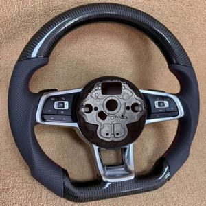 Volant en fibre de carbone pour Volkswagen B6 B7 B8 <span class=keywords><strong>CC</strong></span> Golf 5-7 R MK5-MK7 GTI Polo Passat (vente en gros) - Product Image 2