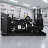 Générateur diesel industriel 500 kVA à châssis ouvert, moteur Weichai, triphasé 50 Hz, groupe électrogène 400 kW avec ATS et type silencieux pour hôpital