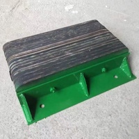 Protection du quai de chargement Pare-chocs en caoutchouc Horizon Laminated Rubber Fender Dock Leveler Bumper for Truck Warehouse Docking Safe