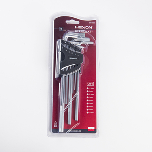 9 pezzi kit di riparazione per biciclette multi bici SAE pollici misura L forma braccio lungo a brugola esagono <span class=keywords><strong>esagonale</strong></span> <span class=keywords><strong>chiave</strong></span> <span class=keywords><strong>chiave</strong></span> set - Product Image 6