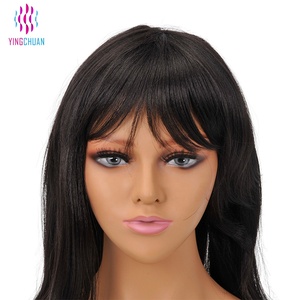 Factory sale realistic hair practice mannequin head - Product Image 3