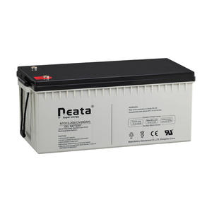 Neata 12 V 200AH pil üretimi derin döngüsü AGM akü 12 Volt 200Ah 10HR - Product Image 2