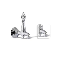 Robinet de lavabo moderne en laiton de qualité supérieure, style ottoman, à trou unique, chromé, pour usage extérieur - Vente en gros