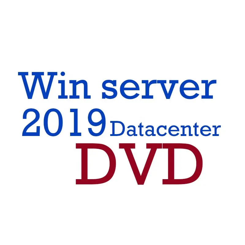 Win Server 2019 Datacenter DVD แพคเกจเต็ม Win Server 2019 DVD OEM จัดส่งรวดเร็ว