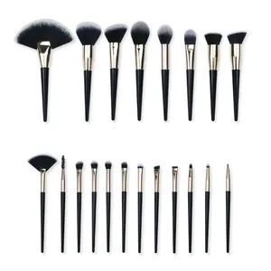 5 Piece Single Luxury Pink The Best Thick Customised Logo 13 Pcs Cosmetic Brush Portable In Bulk Large Makeup Brush Professional