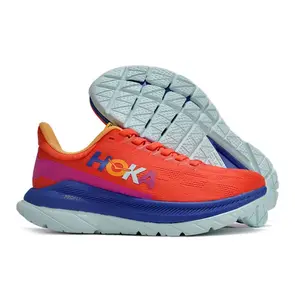 حذاء ركض عالي الجودة من هوكا One Mach 4 بشعار مخصص حذاء رياضي للركض للنساء للخروج مبطن حذاء رياضي للرجال