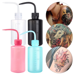 Plastic Tattoo <b>Squeeze</b> <b>Bottle</b> Green Soap Wash <b>Bottle</b> Diffuser Container for Tattoo Studio Cleaning Supply - Product Image 1