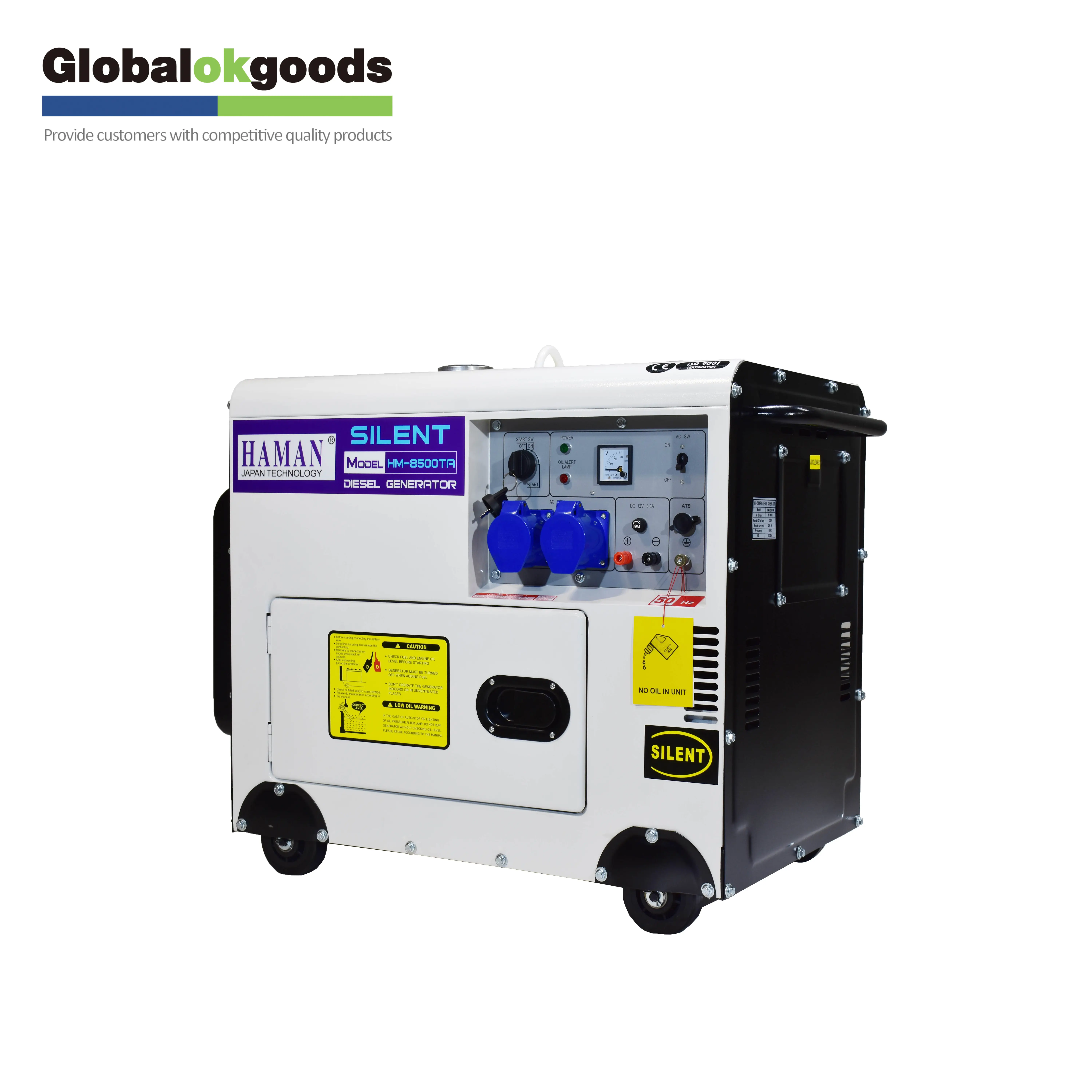 8 kva portable home diesel generator