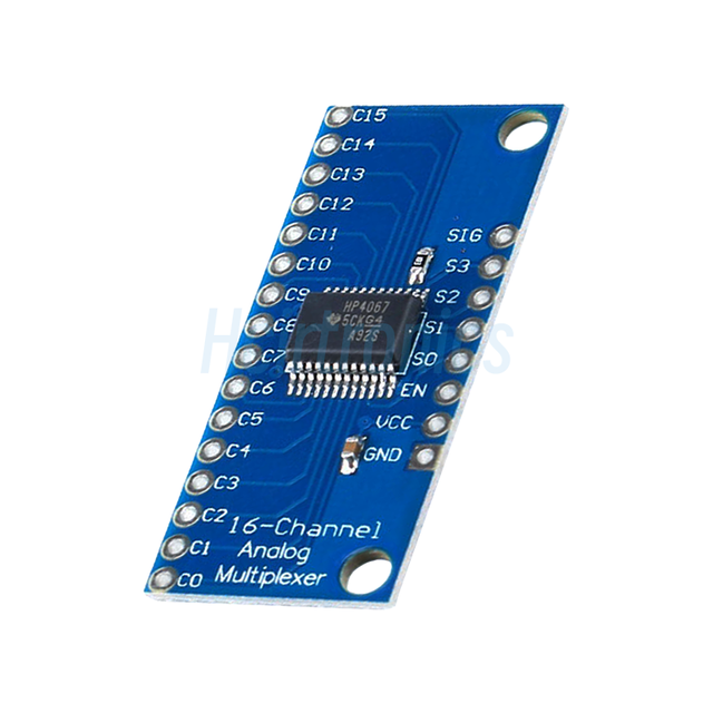 CD74HC4067 16 Channel Multiplexer Analog Digital CMOS High Speed Breakout Board ADC Module 74HC4067