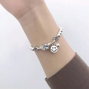 S925 Sterling Silver Lucky Cat <b>Beaded</b> <b>Bracelet</b> For Women Simple Gift Jewelry Animal Shape 925 Silver Charm <b>Bracelet</b> - Product Image 5