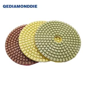Tampons de polissage diamantés à liant résineux de haute qualité pour comptoirs, quartz, granit, marbre, pierres et sols - Product Image 4