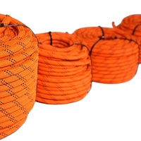 (JINLI-Rope) Corde statique en polyester à 48 brins, double tressage, corde d'amarrage, corde d'emballage quotidienne