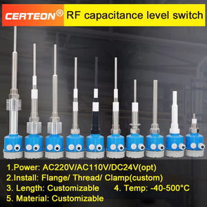 חיישן רמה קיבולי 4-20mA עמיד לפיצוץ לגילוי מדויק של נוזלים ומוצקים באמצעות אדמיטנס <span class=keywords><strong>RF</strong></span> - Product Image 2
