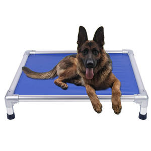 Recién llegado, cama para perros elevada impermeable transpirable, lavable, seca, enfriamiento rápido, cama para perros elevada impermeable de acero sólido - Product Image 1