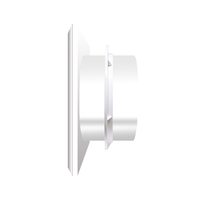 Ventilateur d'extraction d'air de toit axial électrique en plastique avec moteur en cuivre AC, étanche, pour toilettes, fabrication OEM ODM, garantie 3 ans