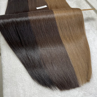 Extensions de cheveux Remy de haute qualité Super Double dessiné en gros de l'usine de vrais cheveux Tressen Echthaar verrouillage