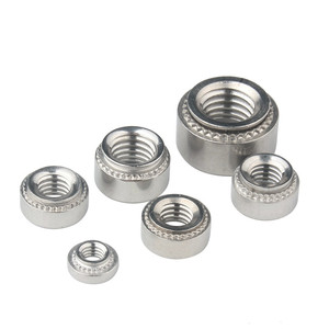 Écrous à riveter M2 M2.5 M3 M4 M5 M8 en acier inoxydable 304, à insertion auto-serrante, finition brute, pour tôles métalliques - Product Image 5