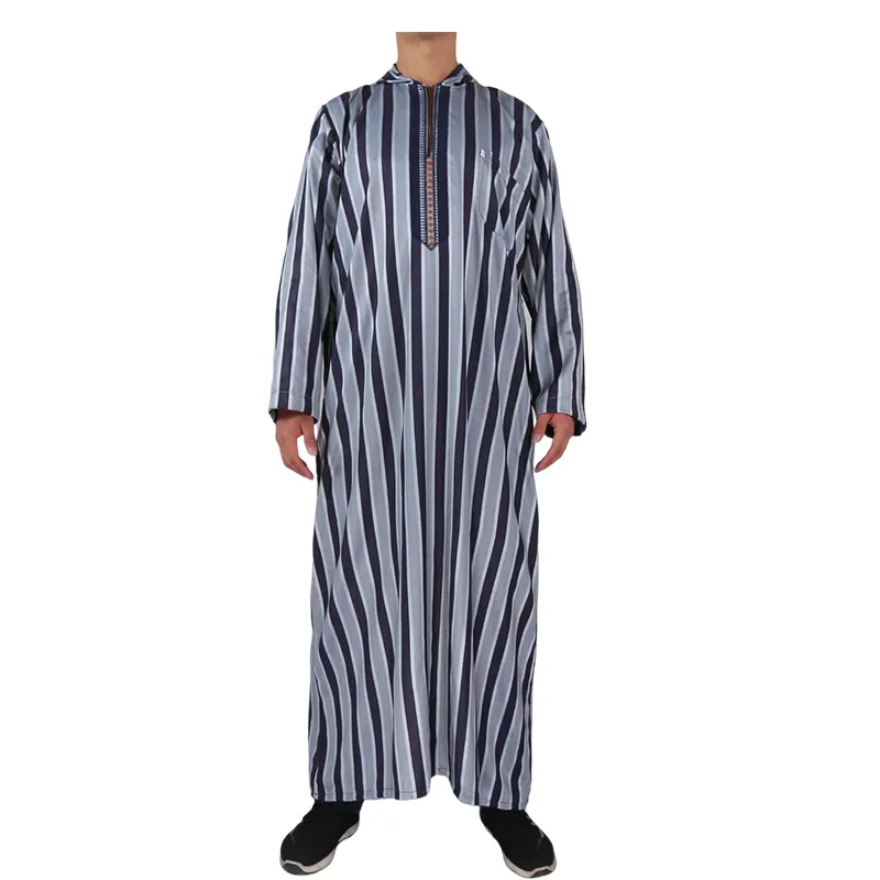 Men Dishdasha Thobe Muslim Islamic Clothes Arab Saudi Jubba Thoub Robe traditional muslim clothing