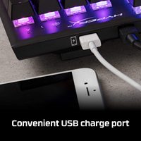 HyperX Keyboard kabel Gaming mekanik RGB, harga grosir asli 100% FPS (ukuran penuh)