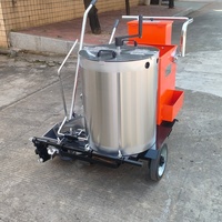 Machine de marquage routier thermoplastique durable à batterie 48V pour le marquage des lignes autoroutières