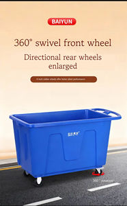 รถเข็นบริการห้องแขกรถเข็นเก็บผ้าลินินของโรงแรมรถเข็นบริการซักรีด - Product Image 2