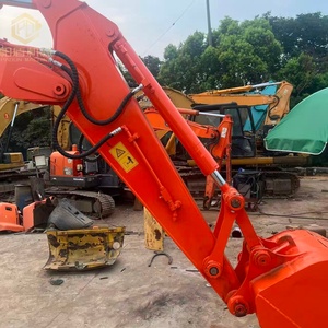 Miniescavatore Usato Hitachi ZX75us, Macchina da Costruzione Cingolata Idraulica di Seconda Mano per Movimento Terra - Compatibile con Hitachi ZX55, ZX60, ZX70, ZX75 - Product Image 4