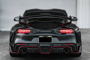 Aileron arrière en fibre de verre non peint 2019+ pour TOYOTA Supra A90 type T type B - Product Image 4