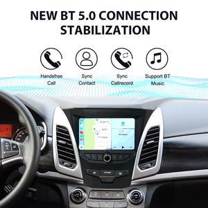 Schermo da 7 Pollici per <span class=keywords><strong>Ssangyong</strong></span> Actyon <span class=keywords><strong>Korando</strong></span> 2014-2015, Navigatore GPS Android 14, Lettore DVD per <span class=keywords><strong>Auto</strong></span> con BT, Radio, 4G, Wifi e Mappe - Product Image 4
