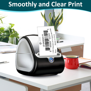 2.25x1.25 Inch Black Backing Thermal <b>Labels</b> Compatible with Thermal <b>Printers</b> - Product Image 4
