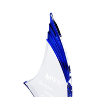Premios Acrílicos Personalizados APEX, Trofeo Acrílico con Grabado de Logotipo para Reconocimiento Empresarial, Recuerdo de Eventos