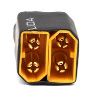 Adaptateur de connecteur parallèle XT60 plaqué or AMASS, série XT90, pour avions, voitures et bateaux RC