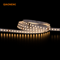 Bande LED OEM 24V 2835 126 LED/m 8mm 3000K Blanc Chaud Ra80 IP20 Télécommande Dimmable Longueur Personnalisée Rouleau de 5m