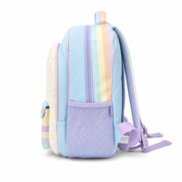 Sac à dos scolaire pour enfants personnalisé en PU avec fermeture éclair, léger, dessin animé, OEM ODM