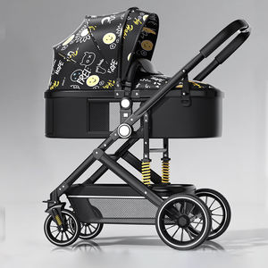 Hot Mom Baby Poussette 3 en 1 avec Siège <span class=keywords><strong>Auto</strong></span> Rose Baby Poussettes En Gros De Chine - Product Image 2