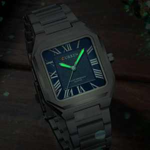 นาฬิกาข้อมือผู้ชาย CURREN 8482 รุ่นใหม่ ดีไซน์เรียบง่าย แฟชั่น กันน้ำ สายสแตนเลส ควอตซ์ ลำลอง นาฬิกาผู้ชาย นาฬิกาสำหรับการค้าต่างประเทศ ปี 2025 - Product Image 5