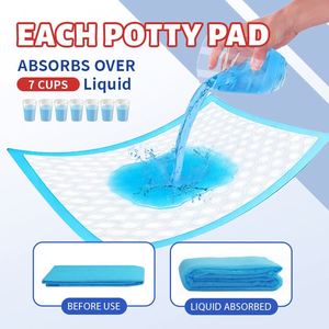 Tapis d'entraînement imperméables pour chiots et petits chiens – Couches absorbantes pour l'apprentissage du dressage canin - Product Image 2