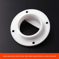 Bateau marin Yacht hors-bord Piston sortie de vidange bouchon d'eau latéral poisson vivant cabine vanne d'eau accessoires YN