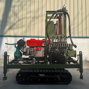 Kleine Diesel-Brunnenbohranlage Großkalibrige Tiefbrunnenbohrmaschine - Product Image 1