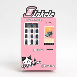 Máquina expendedora de estuches de teléfono personalizados con diseño de grúa, estilo urbano y a la moda - Product Image 1