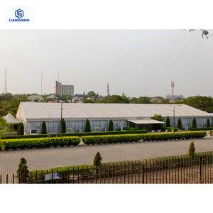 Gran exterior resistente marco de aluminio Modular ignífugo taller gran almacén Industrial tienda - Product Image 5