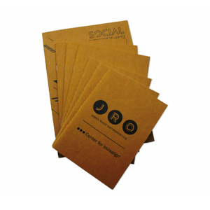 Cuadernos de Papel Kraft Personalizados de Primera Calidad, Tamaño A4 y A5, Encuadernación Cosida, con Logotipo, para Apuntes de Estudio - Product Image 3